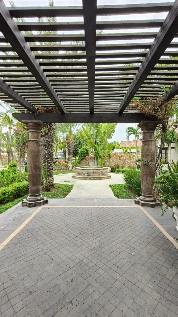 Landscaped gardens at Querencia Los Cabos