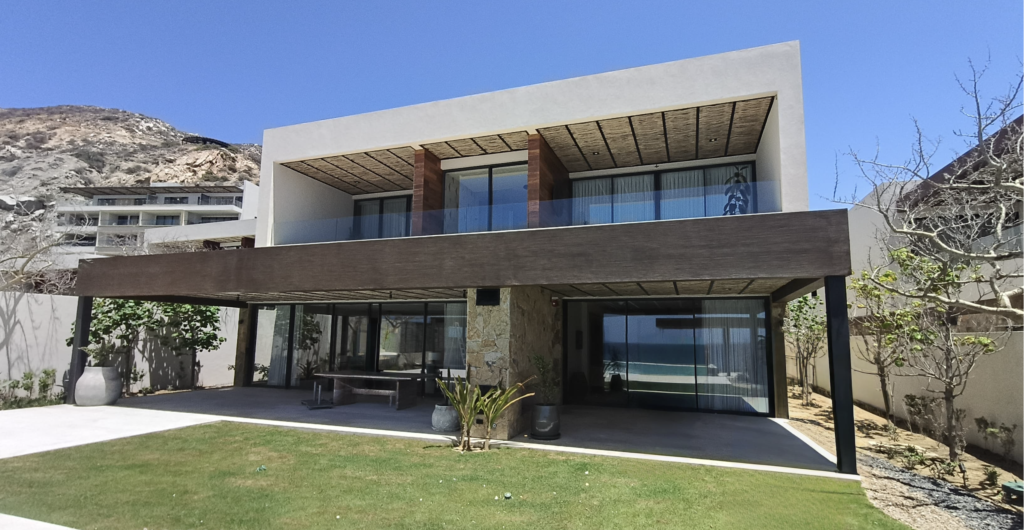 Modern luxury residence architecture at Quivira Los Cabos