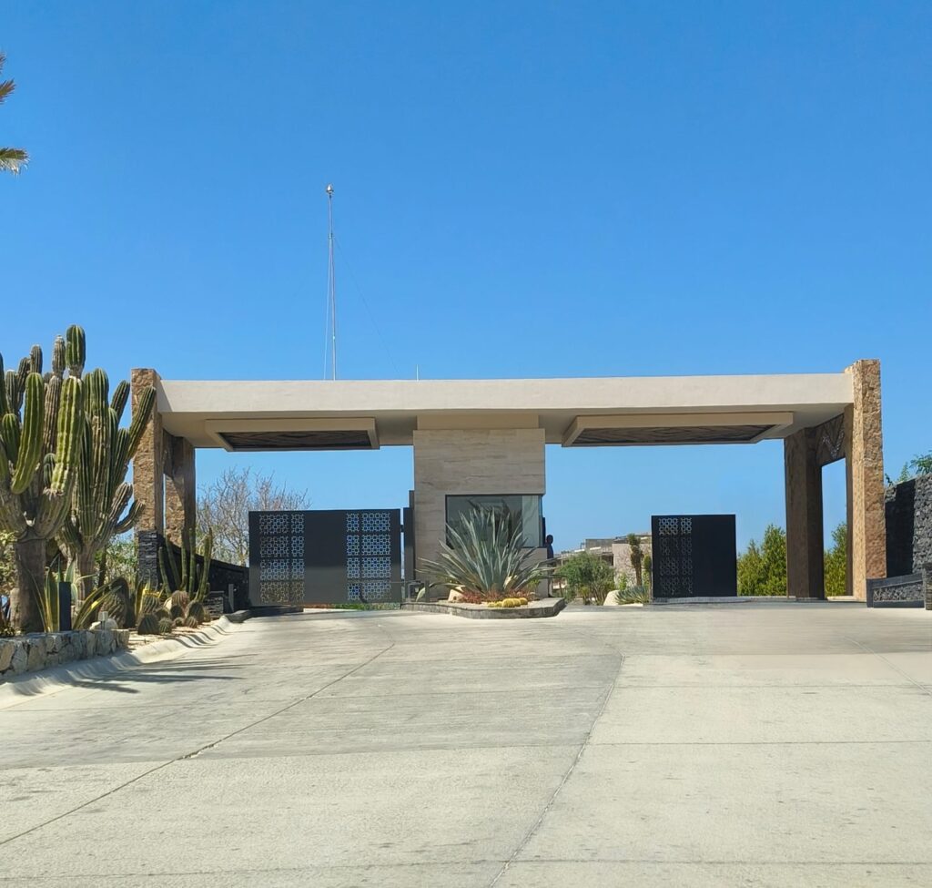 Entrance to St Regis Los Cabos residential community