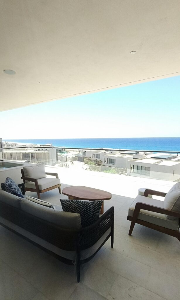 Pacific Ocean view from a residence at Quivira Los Cabos